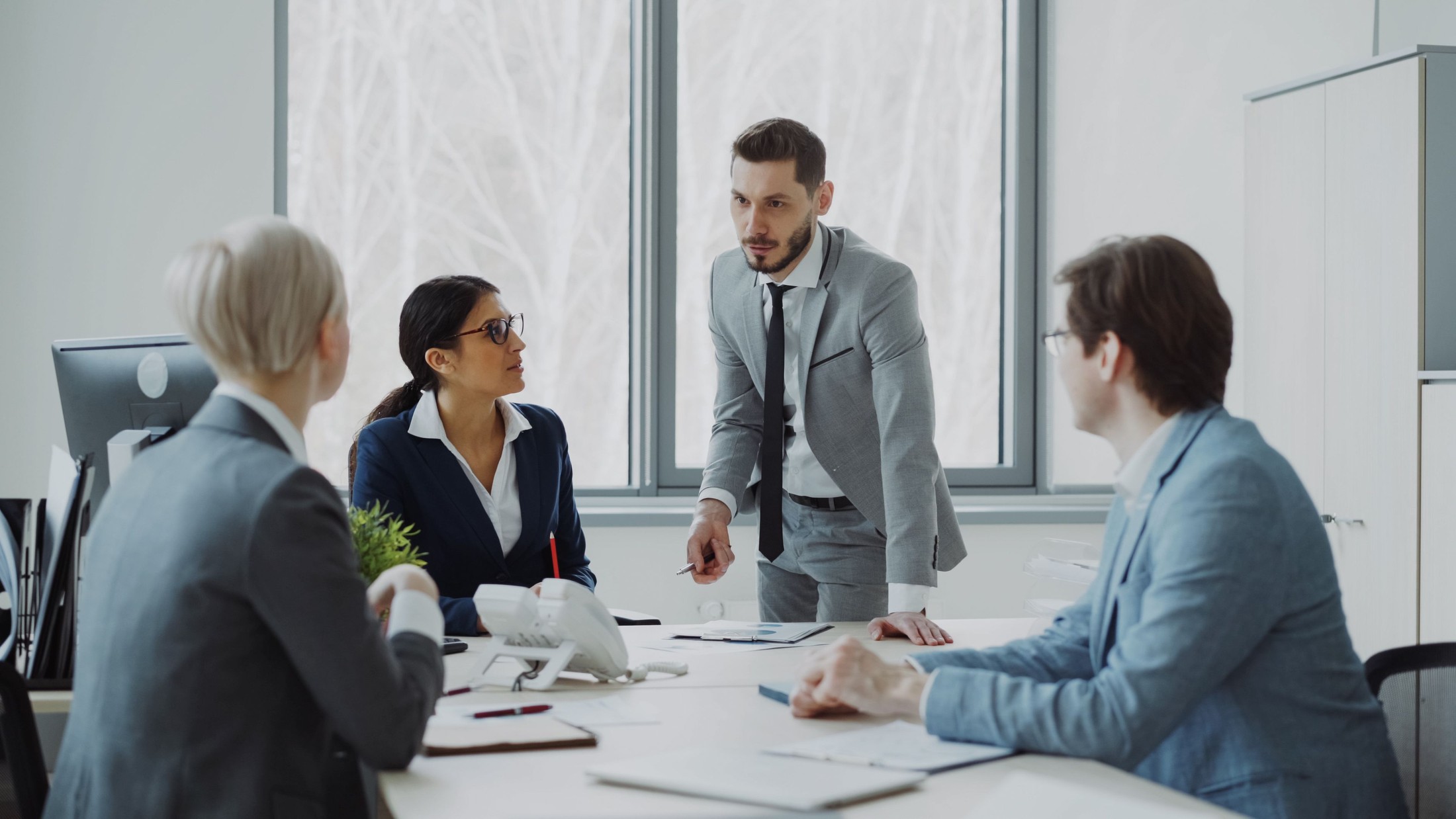 Business development conversation